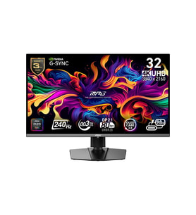 MSI 31.5" MPG 322URX QD-OLED 0.03MS 240HZ HDMI-DP TYPEC Gaming Monitör 3840x2160