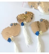 Kişiye Özel Pleksi Bebek Magnet Hatıra (Altın)