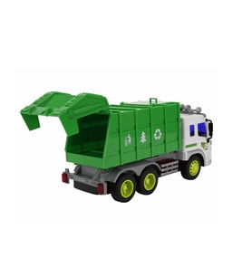 28 cm Pİlli sesli ışıklı çöp kamyonu 0783