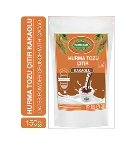 Hurma Aşkı Hurma Tozu Çıtır Kakaolu 150 gr