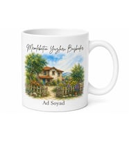 Memlekette Yaz Tatili Temalı Kupa Bardak Nostaljik Hediye