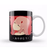 Zero Two From Darling In The Franxx Arigatou Kupa Bardak Porselen