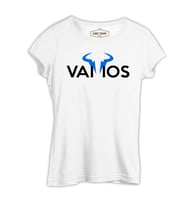 Tenis - Vamos Beyaz Kadın Tshirt