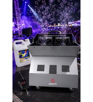 Quenlite QB-1200LK Bubble Machine Baloncuk Makinesi Uzaktan Kumandalı 1200 Watt (LİKİT DAHİL)