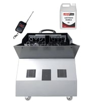 Quenlite QB-1200LK Bubble Machine Baloncuk Makinesi Uzaktan Kumandalı 1200 Watt (LİKİT DAHİL)