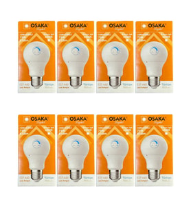Osaka 10W (75W) 6500K (Beyaz Işık) E27 Duylu Dim Edilebilir Led Ampul (8 Adet)