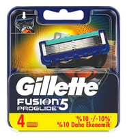 Gillette Fusion Proglide Traş Bıçağı 4'lü