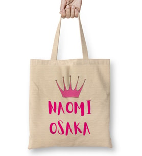 Naomi Osaka Quotes Bez Çanta Uzun Saplı