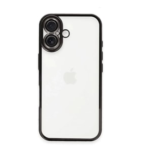 Apple iPhone 16 Plus Kılıf Razer Lensli Silikon - Siyah