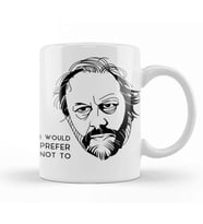 Zizek I Would Prefer Not To V5 Kupa Bardak Porselen