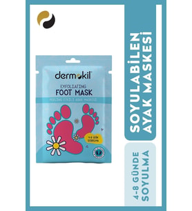 DERMOKİL PEELİNG ETKİLİ SOYULABİLİR AYAK MASKESİ 30 ML