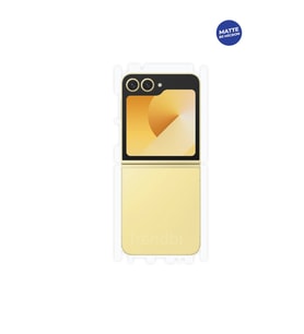Samsung Galaxy Z Flip 6 Mat Arka ve Yan Koruyucu TPU Film