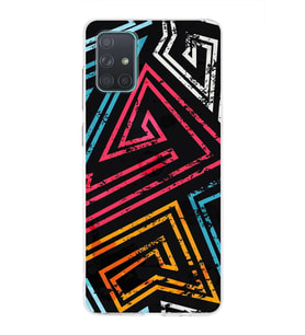 Samsung Galaxy A71 Uyumlu Kapak Eskitme Tasarımlı Şeffaf Silikon Kılıf
