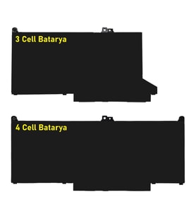 Dell Latitude L7400 Batarya Pil RETRO V1 (3 Cell)