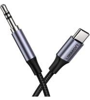 Ugreen USB Type-C 3.5mm Aux Ses Kablosu, Gümüş
