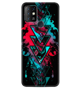 INFINIX Hot 8 9 10 11S Hot 10 Play 10T Kılıf Desemli Silikon Down 1719