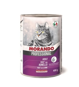 Morando Kuzu Etli Kedi Konservesi Ezme Pate 400gr X 24 Adet