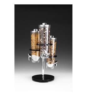3 LÜ AKRİLİK STANDLI DÖNER CORNFLAKS ALETİ