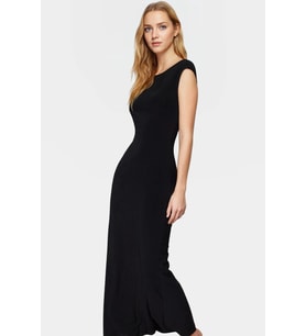 Kadın Maxi Elbise Bodycon Kalıp Örme Kumaş Sırt Detaylı Yazlık Günlük Kullanım Özel Günler