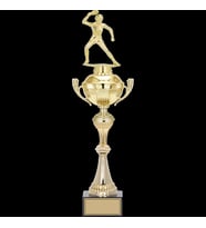 ODAK KUPA - Figürlü Kupalar - Masa Tenisi Kadın Figürlü Kupalar FG-062 A - 49 cm
