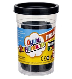 Nova Color Oyun Hamuru 100Gr Siyah - 4 adet