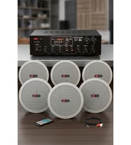 Lastvoice Middle Paket-2 Tavan Hoparlörü ve Anfi Ses Sistemi (ANFİ + 6 HOPARLÖR)