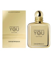 Emporio Armani Strongher With You Leather EDP 100 ml Erkek Parfüm