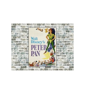 Walt Dısney Peter Pan Ahşap Tablo