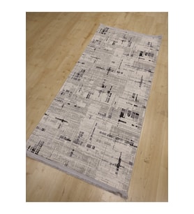 HALIMARKA HALIMARKA K-TKY TK005G GRİ MODERN HALI YOLLUK 97X200 CM