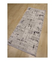 HALIMARKA HALIMARKA K-TKY TK005G GRİ MODERN HALI YOLLUK 97X200 CM