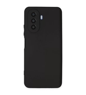 Huawei Nova Y70 Kılıf First Silikon - Siyah
