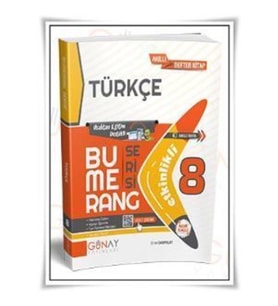 Günay Yayıncılık Günay Yayınları Bumerang 8.sınıf Etkinlikli Türkçe (Çok Renkli)