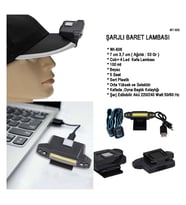Şarjlı Baret Lambası Wt-606