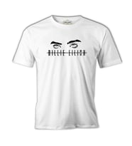 Billie Eilish - Eyes Logo Beyaz Erkek Tshirt