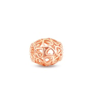 Fubena Rose Kafes İşi Kalbini Aç Charm