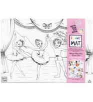Funny Mat - Prens İle Prenses Ve Dansçılar 33,5 x 48 cm