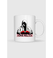 Boxing Glove Muay Thai Baskılı Kupa Bardak
