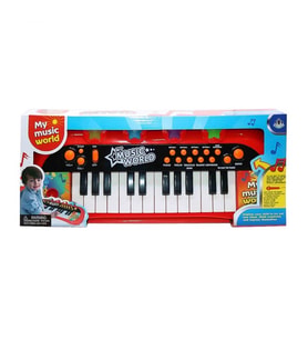 Elektronik Çocuk Piano 40 Cm - Mavi Su Dünyası (Çok Renkli)