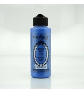 Cadence Metalik Boya 120 ml. 218 Gece Mavisi 