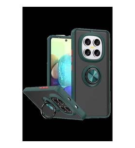 Xiaomi Redmi Note 15 4g Montreal Yüzüklü Silikon Kapak - Yeşil