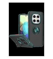 Xiaomi Redmi Note 15 4g Montreal Yüzüklü Silikon Kapak - Yeşil