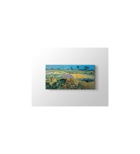 Vincent Van Gogh - The Plain Of Auvers Tablo - 106038 - 40x30 Cm
