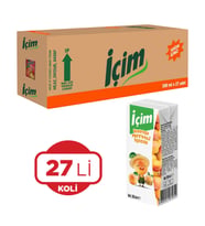 İcim Meyve Suyu Kayısı 200 Ml x 27 Adet