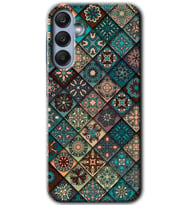 Galaxy A35 Kılıf HD Desen Baskılı Kılıf - Mandala Desen