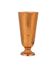 Vitale Bakır Çizgili Çiçeklik Küçük 16*36 Cm AK.IR0151
