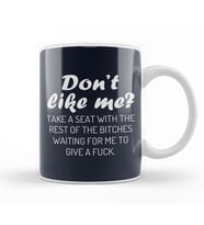 Don t Like Me Angsty Slogan Kupa Bardak Porselen