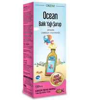 Orzax Ocean Balık Yağı Şurubu Karışık Meyve Aromalı 150ml