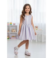 Elit HY-P-506-26Y Patik Kız Çocuk Babet Mor
