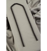 Hematit Doğal Taş Mat Siyah Küp Kesim 4x4mm Dizi [AA]