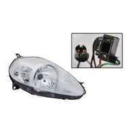 FİAT GRANDE PUNTO ÖN FAR ELEKTRİKLİ MOTORLU KROM SAĞ 06-08 FIA10PU001 51701594